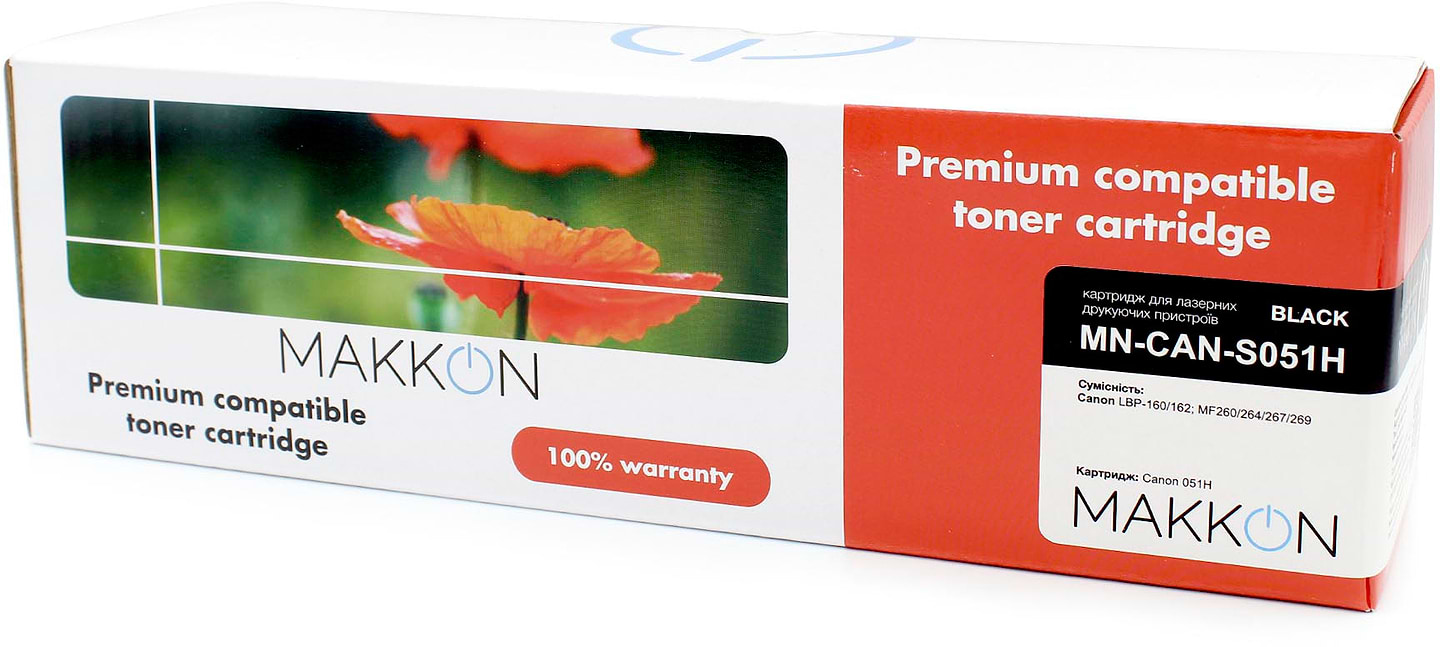 Картридж для лазерных принтеров/МФУ Makkon Canon 051H 4k (MN-CAN-S051H)