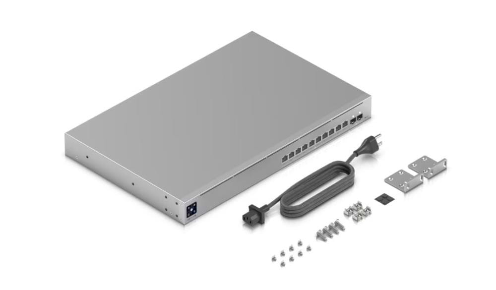 Фото - Коммутатор локальної мережі (Switch) Ubiquiti USW-PRO-XG-10-POE