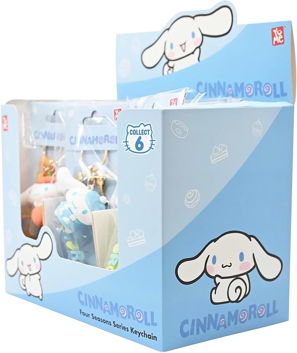 Фото - Брелок Hello Kitty 4 Сезони Сінаморол з гарбузом (11575)