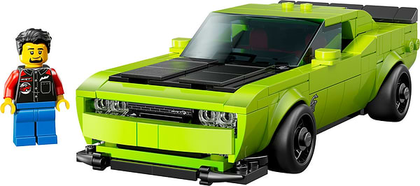 Фото - Конструктор LEGO  Speed Champions Спортивный автомобиль Dodge Challenger SRT Hellcat (77237)