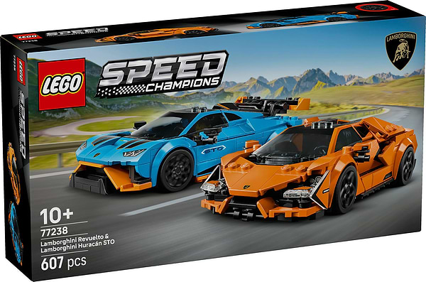 Фото - Конструктор LEGO  Speed Champions Lamborghini Revuelto и Huracán STO (77238)