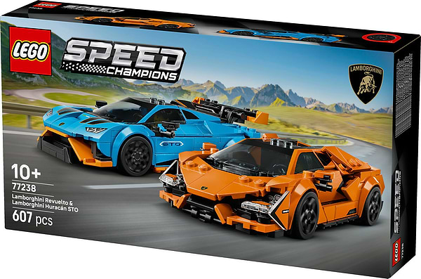 Фото - Конструктор LEGO  Speed Champions Lamborghini Revuelto и Huracán STO (77238)