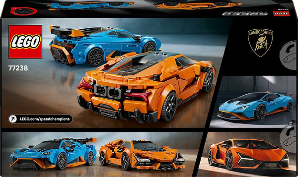 Фото - Конструктор LEGO  Speed Champions Lamborghini Revuelto и Huracán STO (77238)