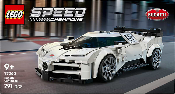 Фото - Конструктор LEGO  Speed Champions Спортивний гіперкар Bugatti Centodieci (77240)