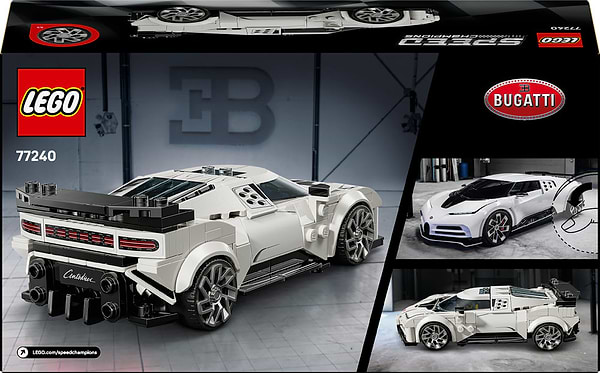 Фото - Конструктор LEGO  Speed Champions Спортивний гіперкар Bugatti Centodieci (77240)
