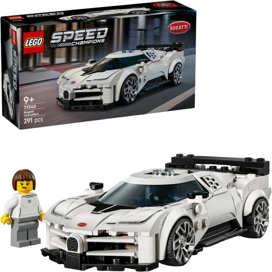 Конструктор LEGO  Speed Champions Спортивний гіперкар Bugatti Centodieci (77240) - Фото 1