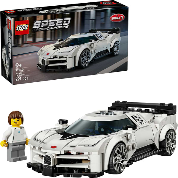 Фото - Конструктор LEGO  Speed Champions Спортивний гіперкар Bugatti Centodieci (77240)