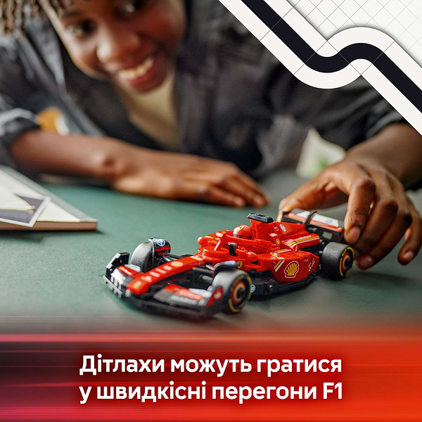 Фото - Конструктор LEGO Speed Champions Автомобіль для перегонів F1® Ferrari SF-24 (77242)