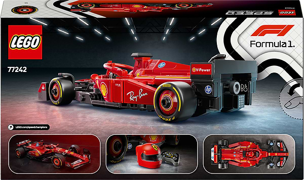 Фото - Конструктор LEGO Speed Champions Автомобіль для перегонів F1® Ferrari SF-24 (77242)