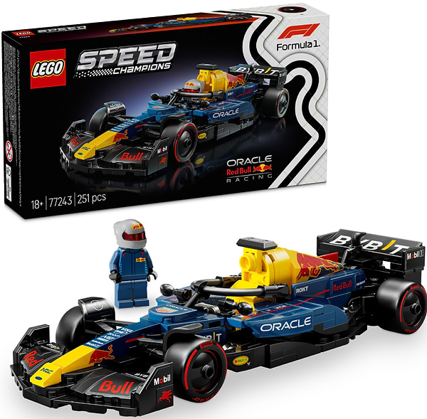 Фото - Конструктор LEGO Speed Champions Автомобіль для перегонів F1® Oracle Red Bull Racing RB20 (77243) Фото - Конструктор LEGO Speed Champions Автомобіль для перегонів F1® Oracle Red Bull Racing RB20 (77243)