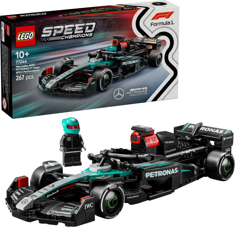 Конструктор LEGO Speed Champions Автомобіль для перегонів Mercedes-AMG F1® W15 (77244) - Фото 1