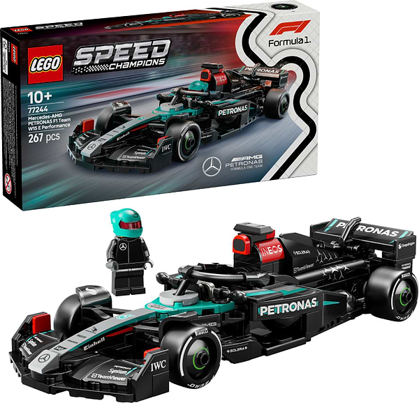Фото - Конструктор LEGO Speed Champions Автомобиль для гонки Mercedes-AMG F1® W15 (77244) Фото - Конструктор LEGO Speed Champions Автомобиль для гонки Mercedes-AMG F1® W15 (77244)