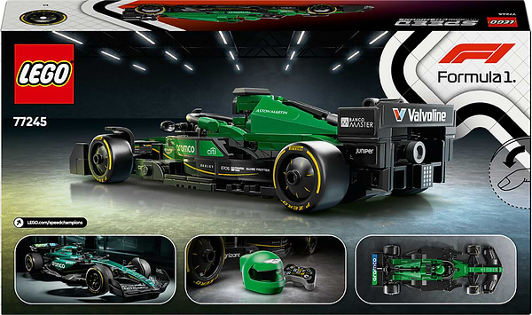 Фото - Конструктор LEGO Speed Champions Автомобіль для перегонів Aston Martin Aramco F1® AMR24 (77245)