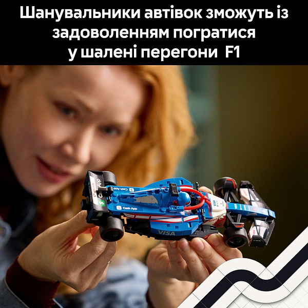 Фото - Конструктор LEGO Speed Champions Автомобіль для перегонів F1® Visa Cash RB VCARB 01 (77246)