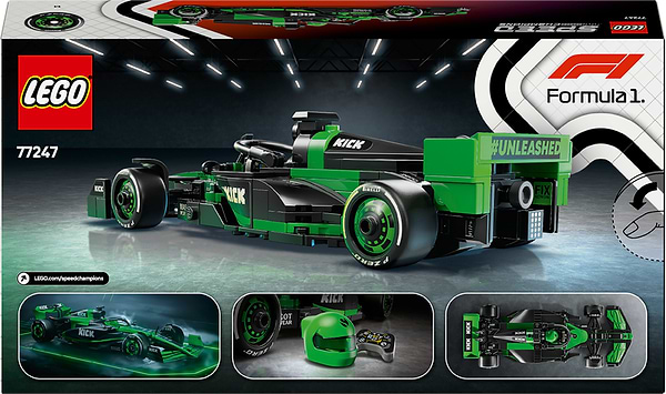 Фото - Конструктор LEGO Speed Champions Автомобіль для перегонів KICK Sauber F1® Team C44 (77247)