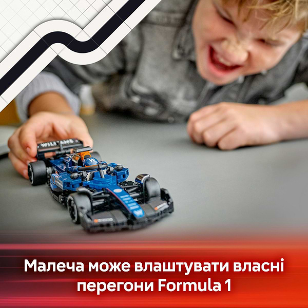 Фото - Конструктор LEGO Speed Champions Автомобіль для перегонів F1® Williams Racing FW46 (77249)