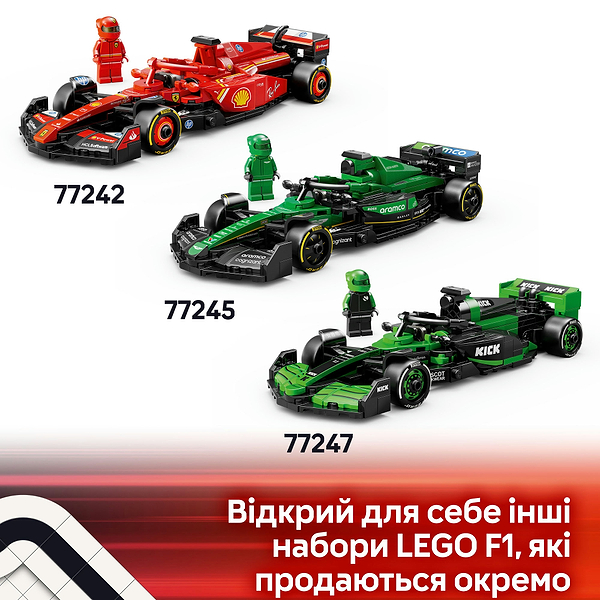Фото - Конструктор LEGO Speed Champions Автомобіль для перегонів F1® Williams Racing FW46 (77249)