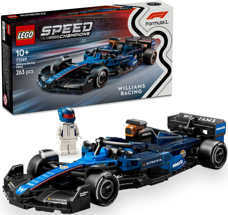 Конструктор LEGO Speed Champions Автомобіль для перегонів F1® Williams Racing FW46 (77249) - Фото 1