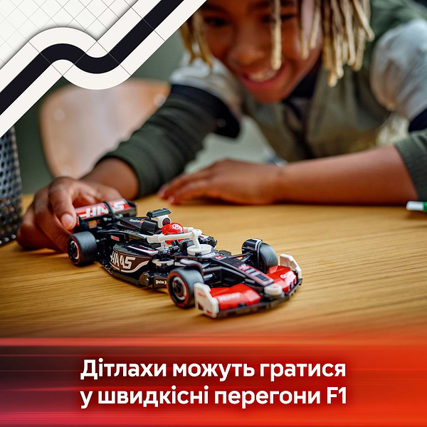 Фото - Конструктор LEGO Speed Champions Автомобіль для перегонів MoneyGram Haas F1® Team VF-24 (77250)