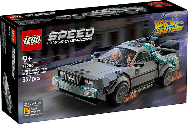 Фото - Конструктор LEGO Speed Champions Хроноворот из фильма «Назад в будущее» (77256)