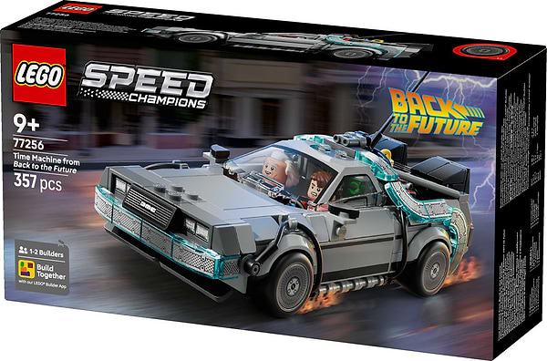 Фото - Конструктор LEGO Speed Champions Хроноворот из фильма «Назад в будущее» (77256)