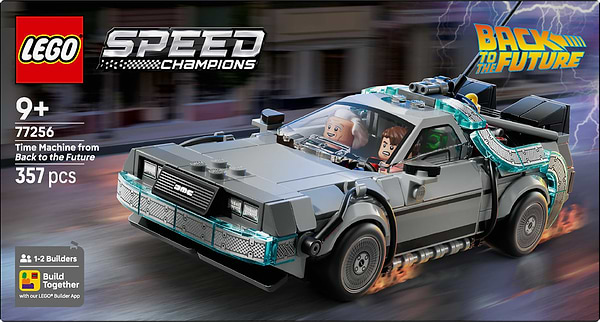 Фото - Конструктор LEGO Speed Champions Хроноворот из фильма «Назад в будущее» (77256)