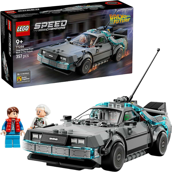 Фото - Конструктор LEGO Speed Champions Хроноворот из фильма «Назад в будущее» (77256)