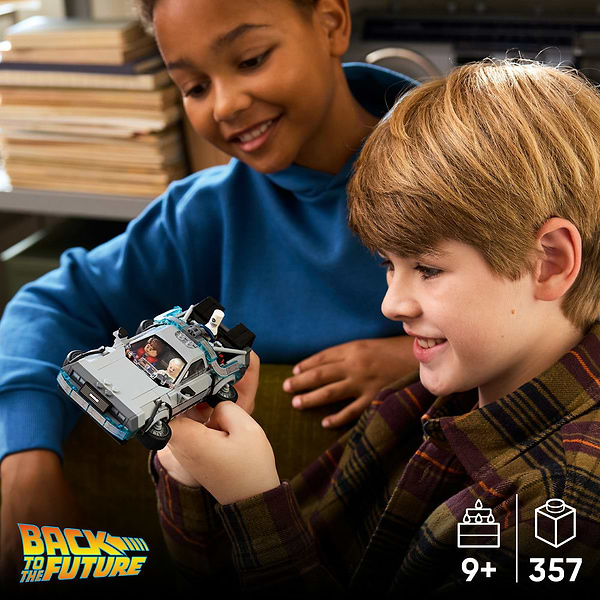 Фото - Конструктор LEGO Speed Champions Хроноворот из фильма «Назад в будущее» (77256)