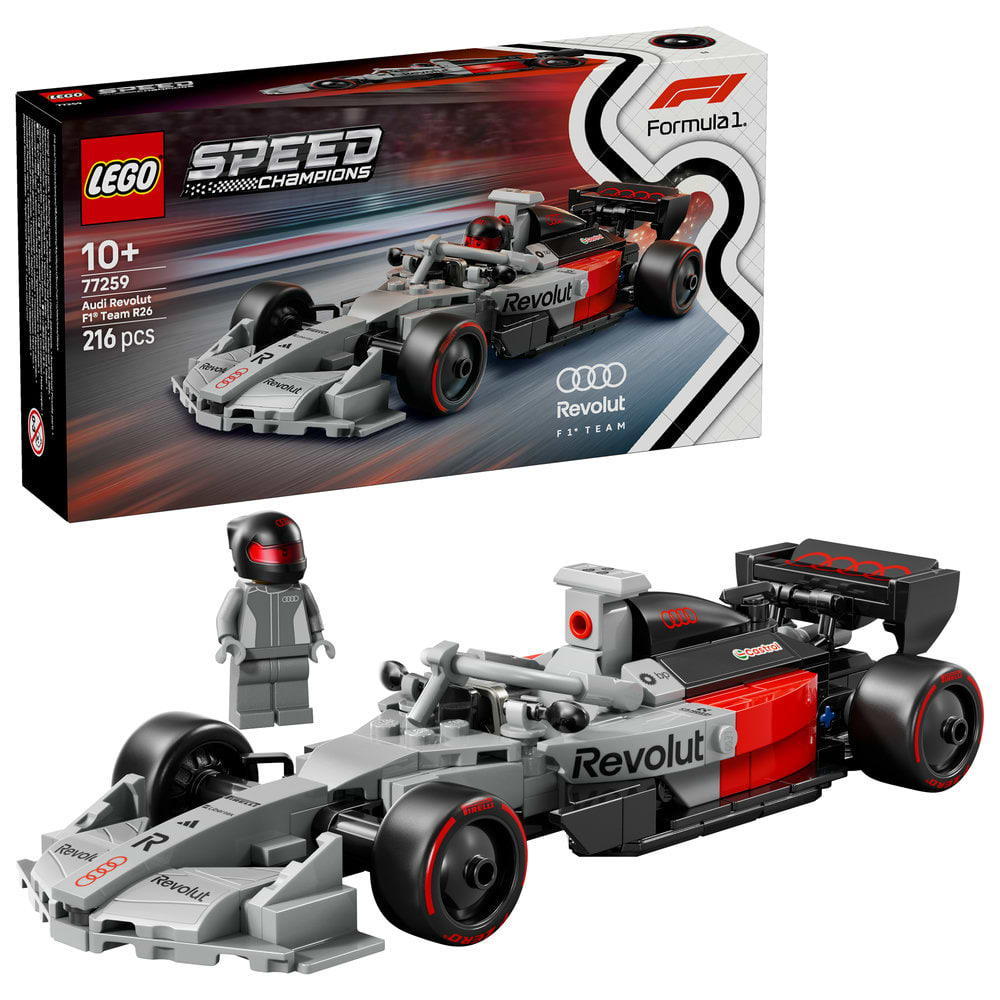 Конструктор LEGO Speed Champions Гоночний автомобіль Audi Revolut F1® Team R26 (77259)