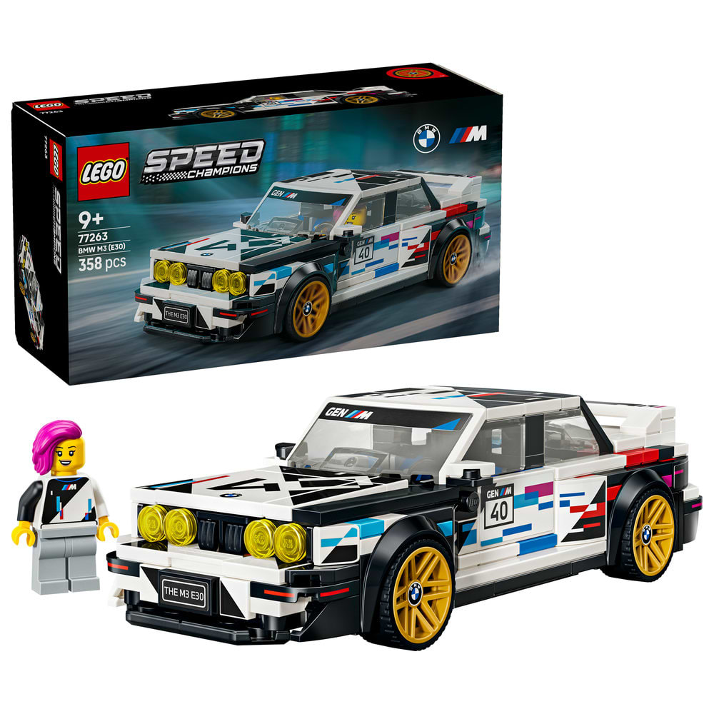 Конструктор LEGO Speed Champions BMW M3 (E30) (77263)