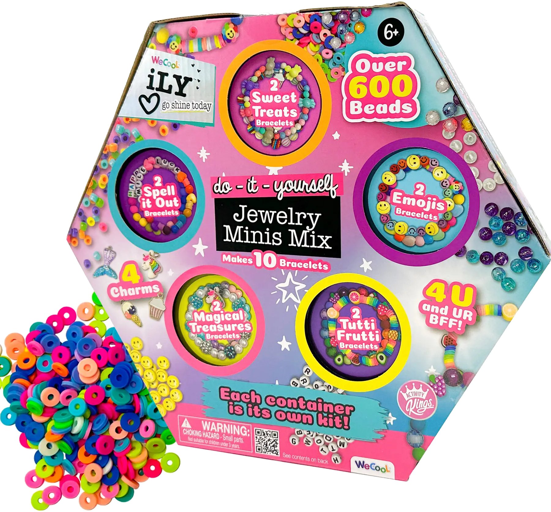 Купить Набор для изготовления украшений iLY Яркий микс (112819) - Фото 1 Набор для изготовления украшений iLY Яркий микс (112819) - Фото 1