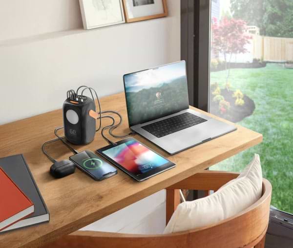 Фото - Батарея мобільна Gogen Powerbank 60000 mAh (GOGPB600001B)