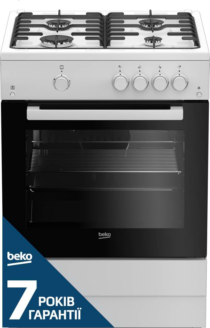 Плита газовая Beko FSG62010FW - Фото 1