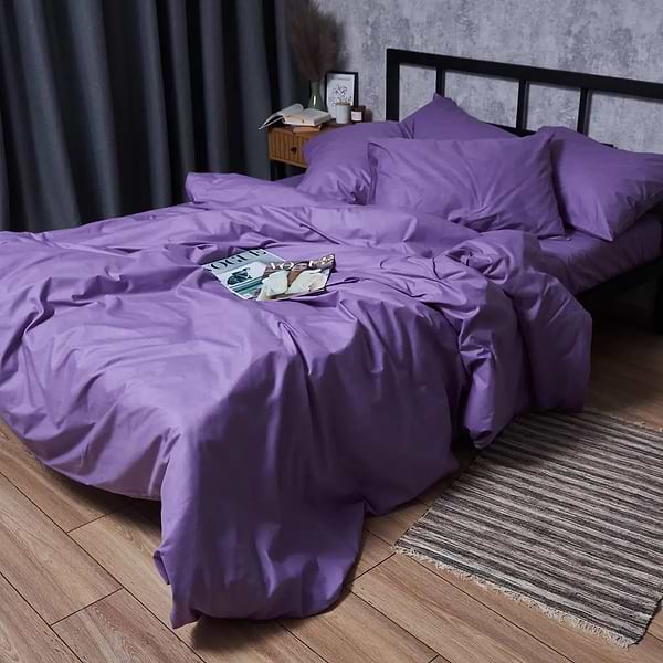Фото - Комплект постельного белья Moon&Star Бязь Gold Люкс Violet Charm 160х220 нав. 4х50х70 (MS-820007338)
