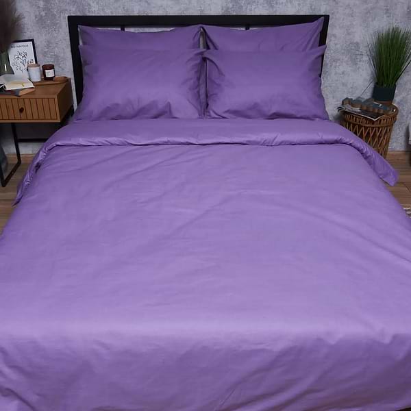 Фото - Комплект постельного белья Moon&Star Бязь Gold Люкс Violet Charm 160х220 нав. 2х50х70 (MS-820007336)
