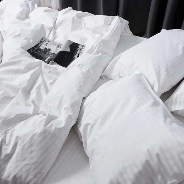 Фото - Комплект постільної білизни Moon&Star Бязь Gold Люкс White Harmony 160х220 нав. 4х50х70 (MS-820007408)