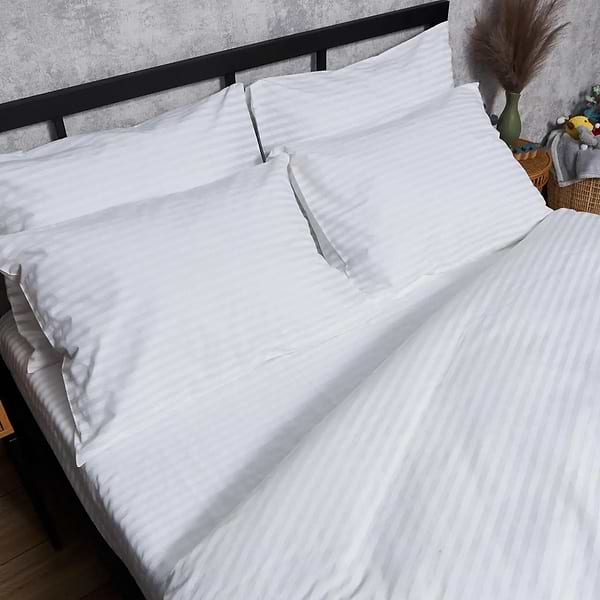 Фото - Комплект постільної білизни Moon&Star Бязь Gold Люкс White Harmony 160х220 нав. 4х50х70 (MS-820007408)