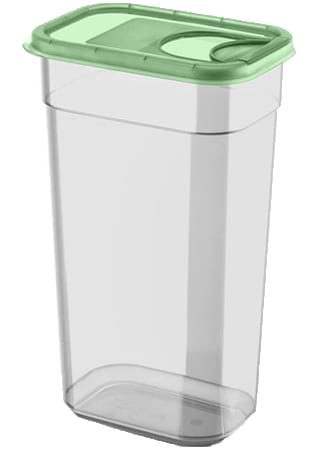 Купити Ємність для сипучих VIOLET HOUSE 0373 Transparente Green 3.2 л - Фото 1 Ємність для сипучих VIOLET HOUSE 0373 Transparente Green 3.2 л - Фото 1