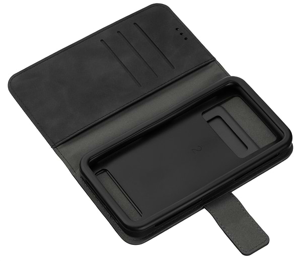 Фото - Чохол для смартфону 2E Basic  4.5-5'' Eco Leather Smoky Black (2E-UNI-4.5-5-HDST-SBK)