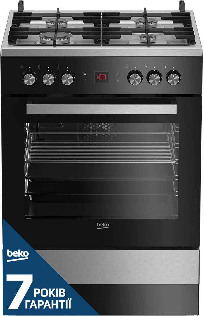 Плита газовая Beko FSM62530DXMS - Фото 1