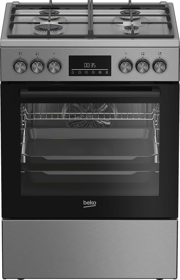 Фото - Уценка - Плита газовая Beko FBM62330GXTN