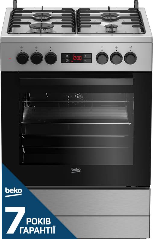 Фото - Плита газовая Beko FSM62320DSS