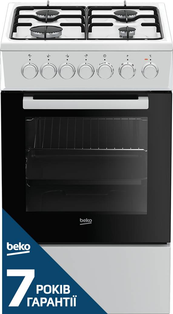 Плита газовая Beko FSM52120DW - Фото 1