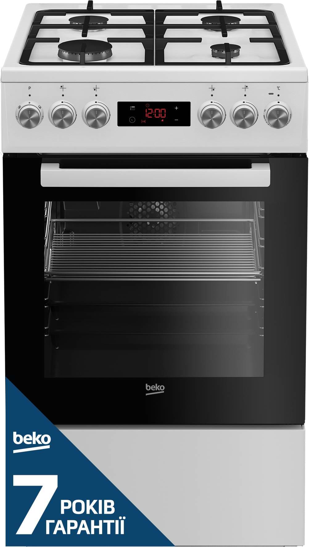 Плита газовая Beko FSM52332DWDS - Фото 1