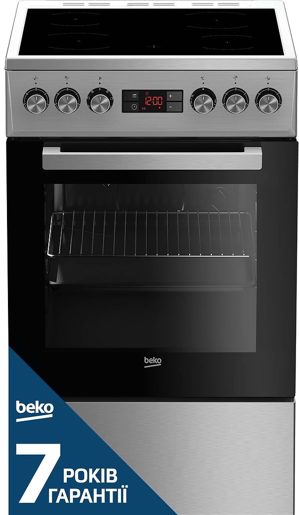 Фото - Плита электрическая Beko FSM57300GX Фото - Плита электрическая Beko FSM57300GX