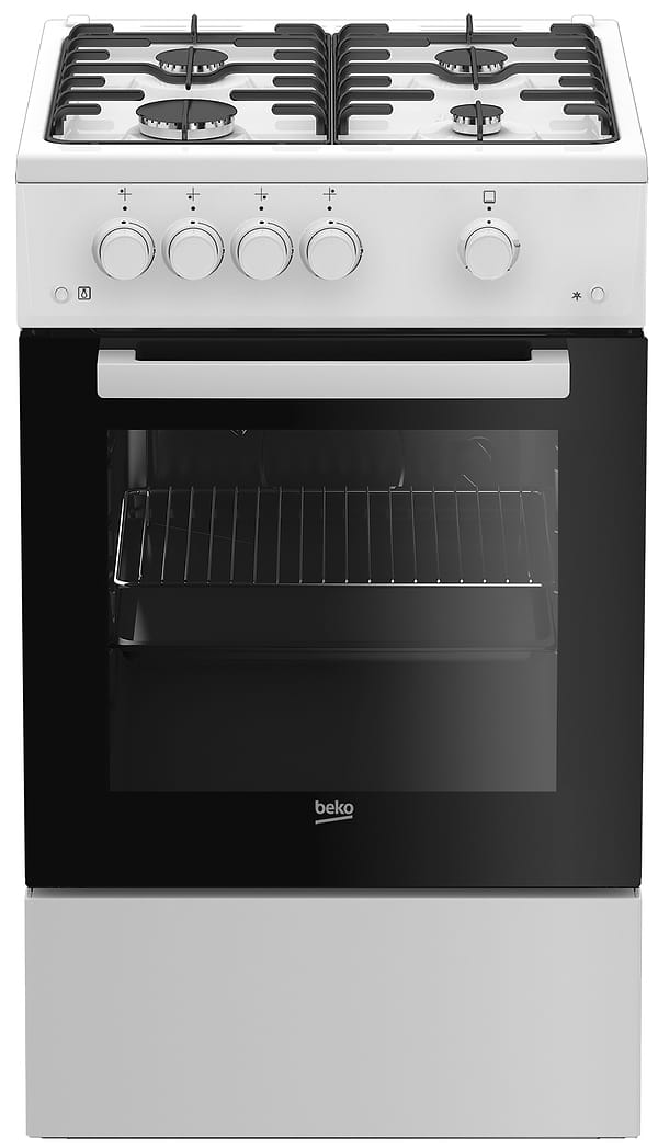 Фото - Уценка - Плита газовая Beko FSG52020FW