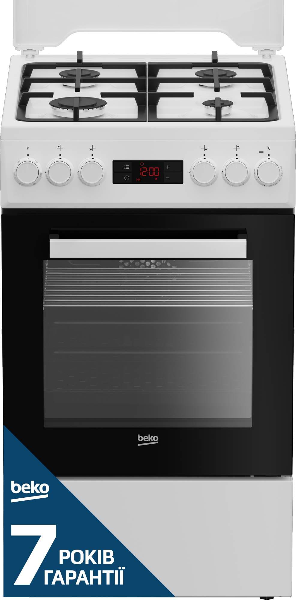 Плита газовая Beko FSM52330DWDS - Фото 1
