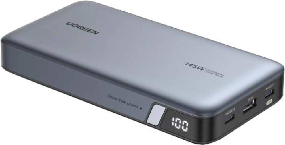 Батарея мобільна UGREEN 145W USB-C laptop/phone 25000mAh (PB205/90597A) - Фото 1