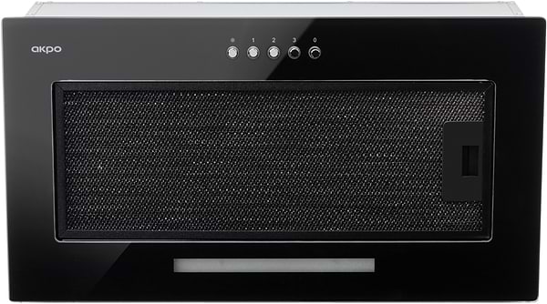 Фото - Вытяжка встраиваемая Akpo WK-7 Micra Glass 700 Black 60