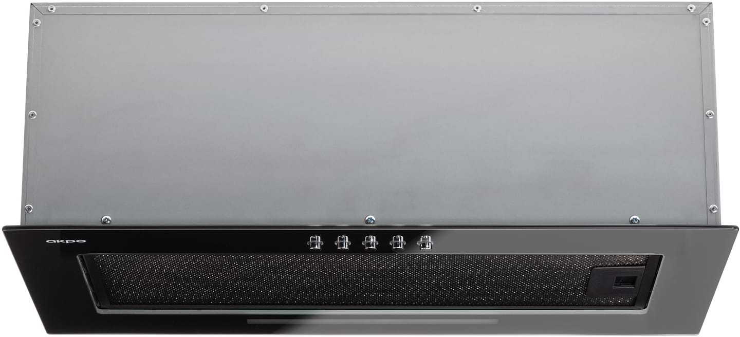 Витяжка вбудована Akpo WK-7 Micra Glass 700 Black 60 - Фото 1